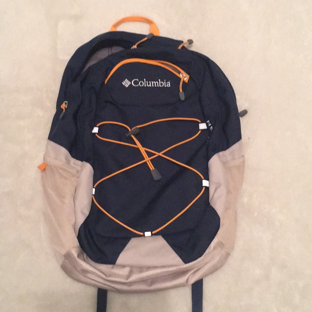 Navy Columbia backpack